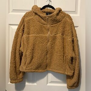 Warm Brown Teddy Jacket